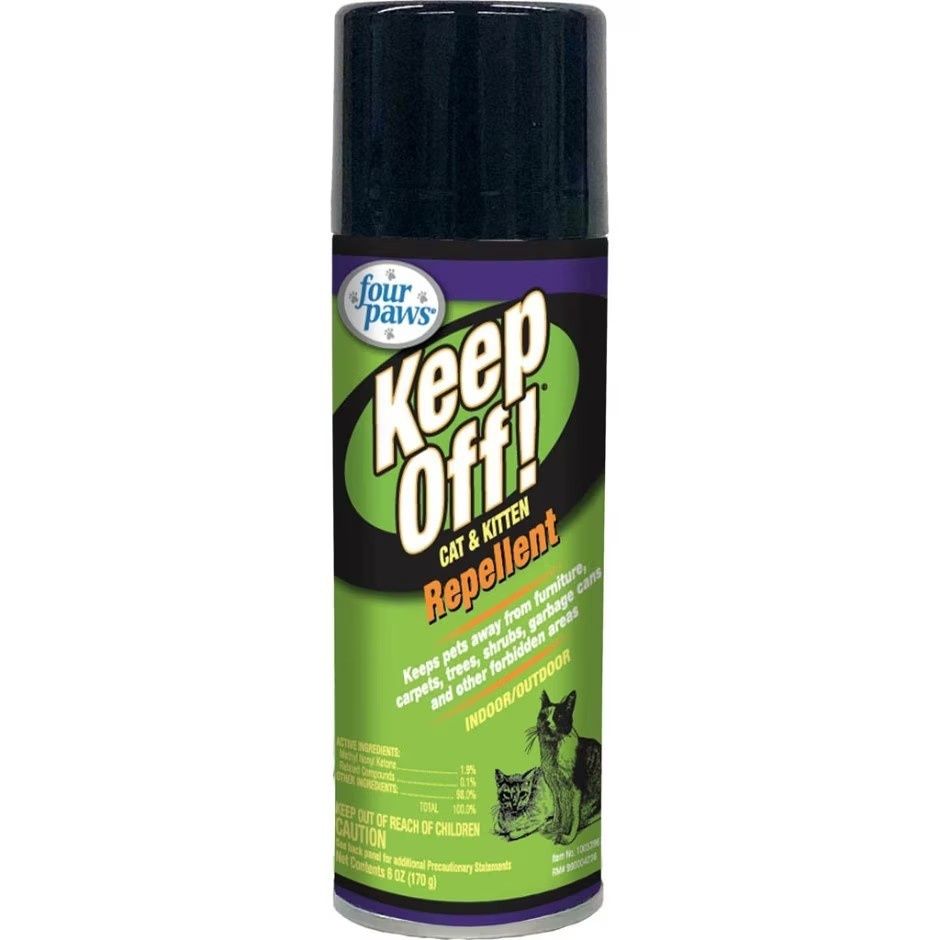 KEEP OFF! INDOOR/OUTDOOR CAT &amp; KITTEN REPELLENT, Size: 6 oz