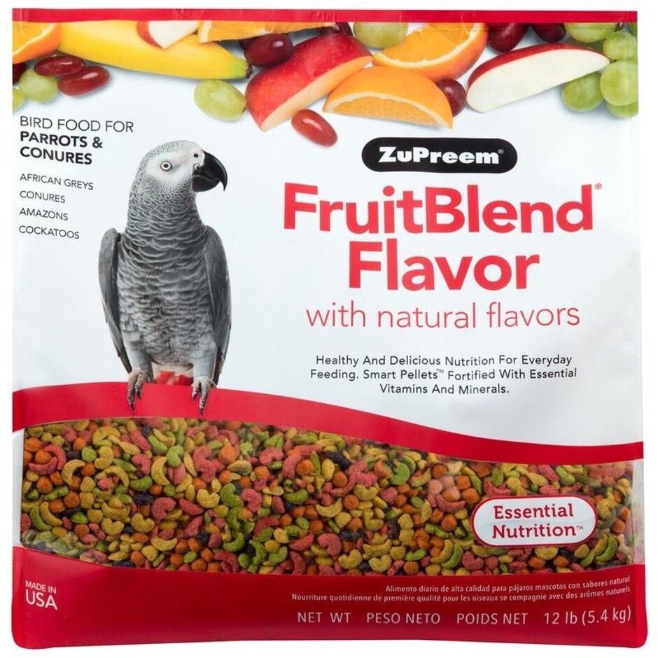 Fruitblend Flavor Parrot/Conures Food 10 lb