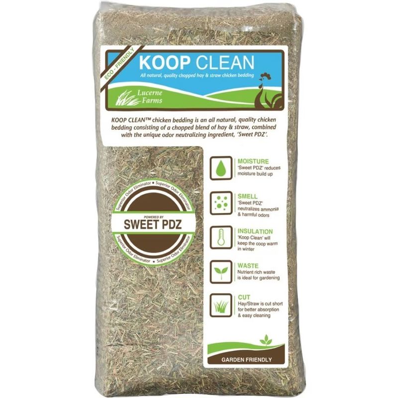 KOOP CLEAN HAY &amp; STRAW BEDDING