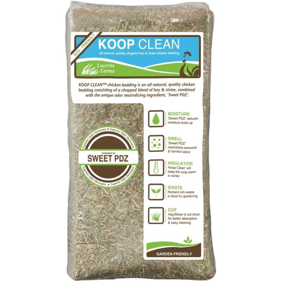 KOOP CLEAN HAY &amp; STRAW BEDDING, Size: 30 lb