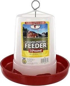 HANGING POULTRY FEEDER 3LBS