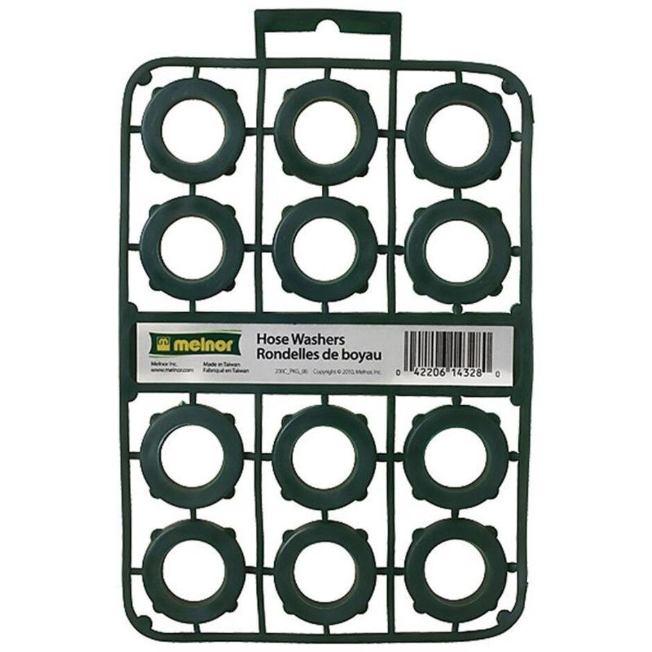 MELNOR HOSE WASHERS, Size: 12 pk