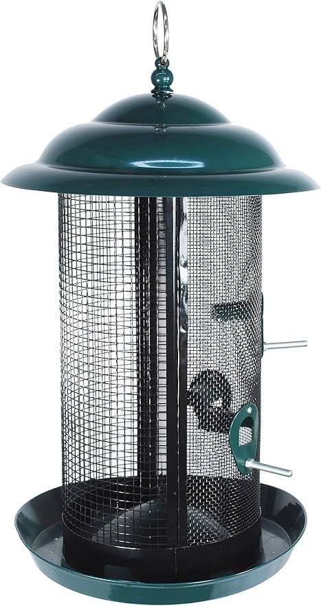 Metal Combo Mesh Feeder Green Large