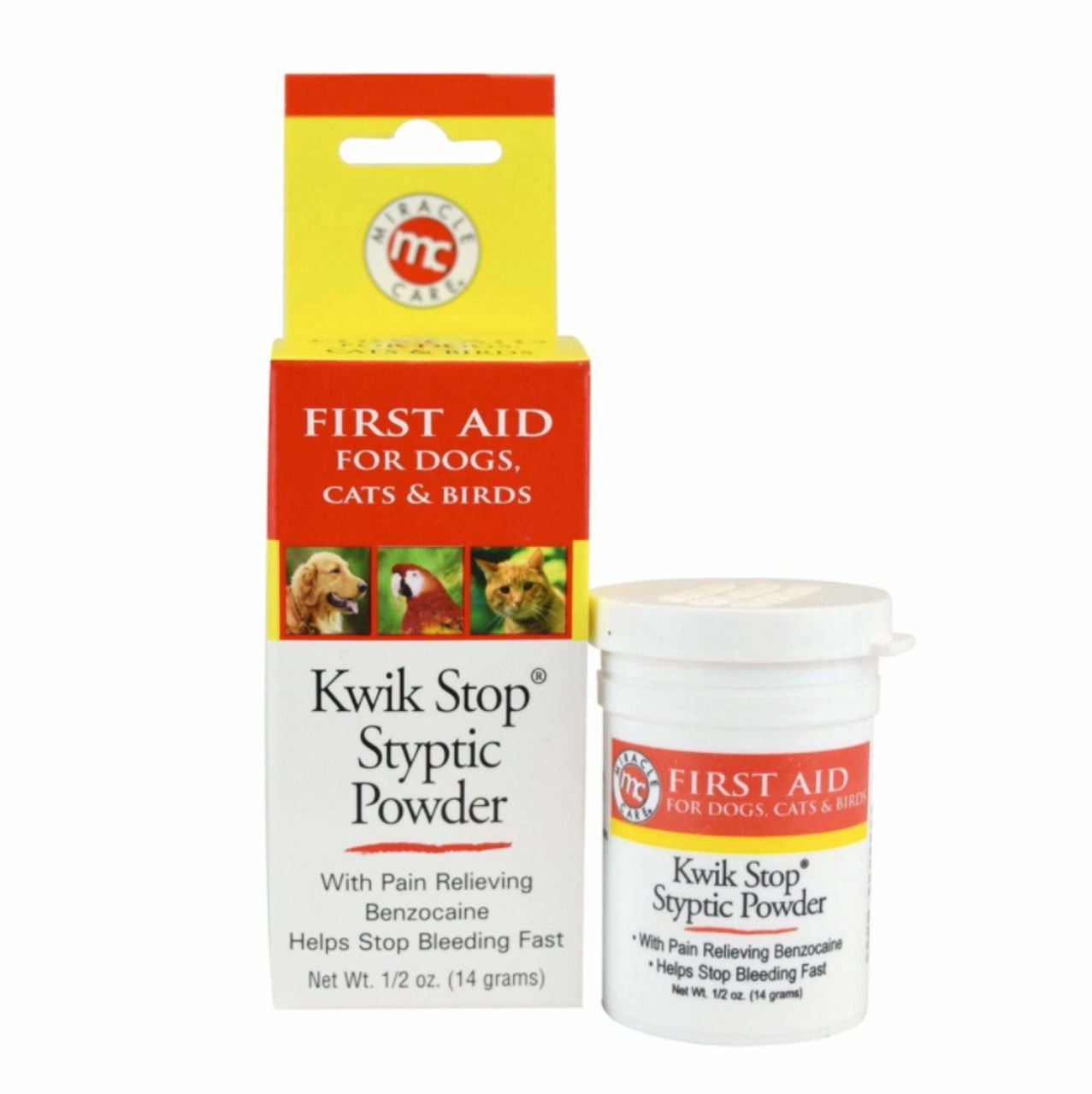 MIRACLE CARE KWIK STOP STYPTIC POWDER DOGS &amp; CATS