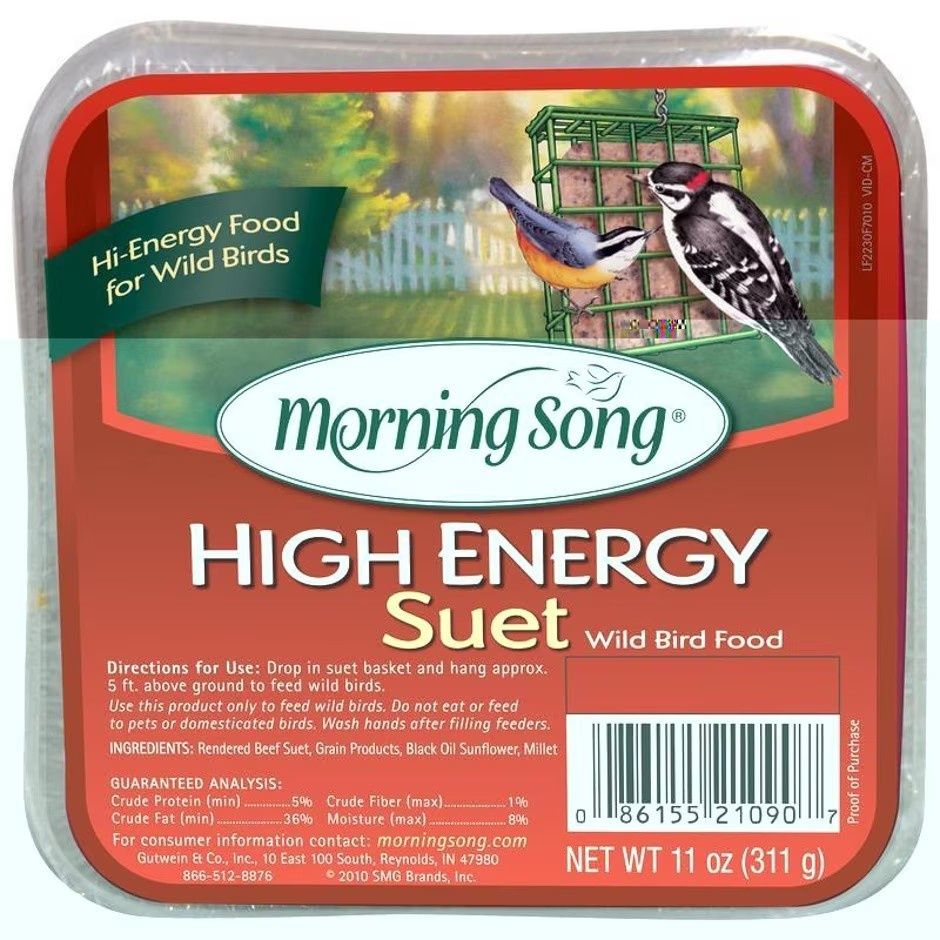 MORNING SONG HIGH ENERGY SUET, Size: 11 oz