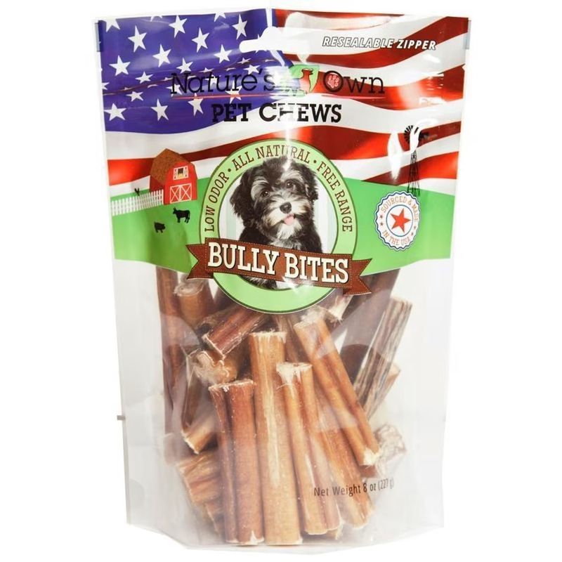 NATURES OWN USA BULLY BITES 8OZ