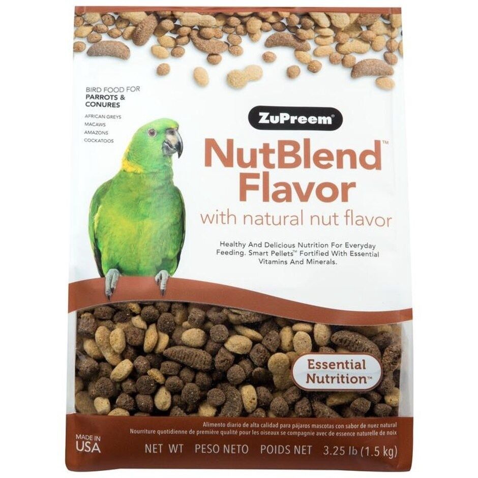 NUTBLEND FLAVOR PARROTS &amp; CONURE FOOD