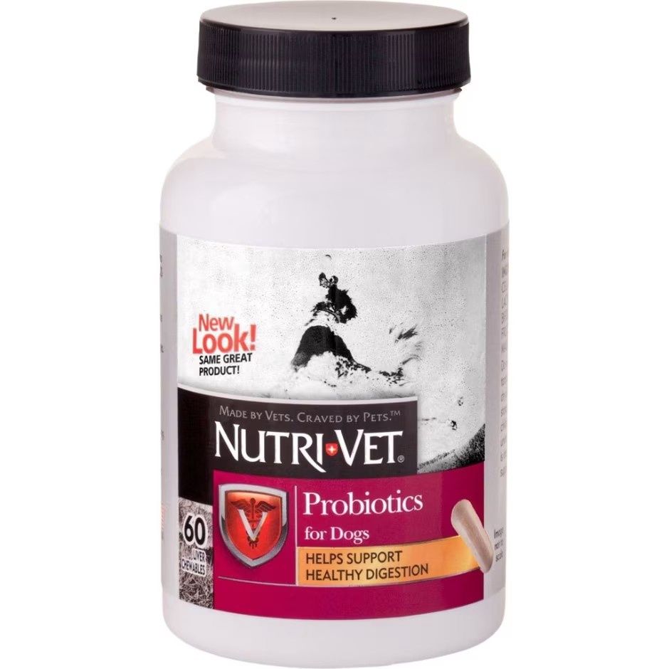 NUTRI-VET PROBIOTICS CAPSULES FOR DOGS, Size: 60 ct