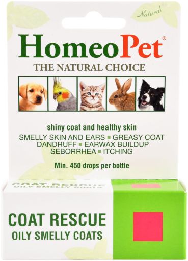 HomeoPet Coat Rescue  Skin and Coat Support for Pets