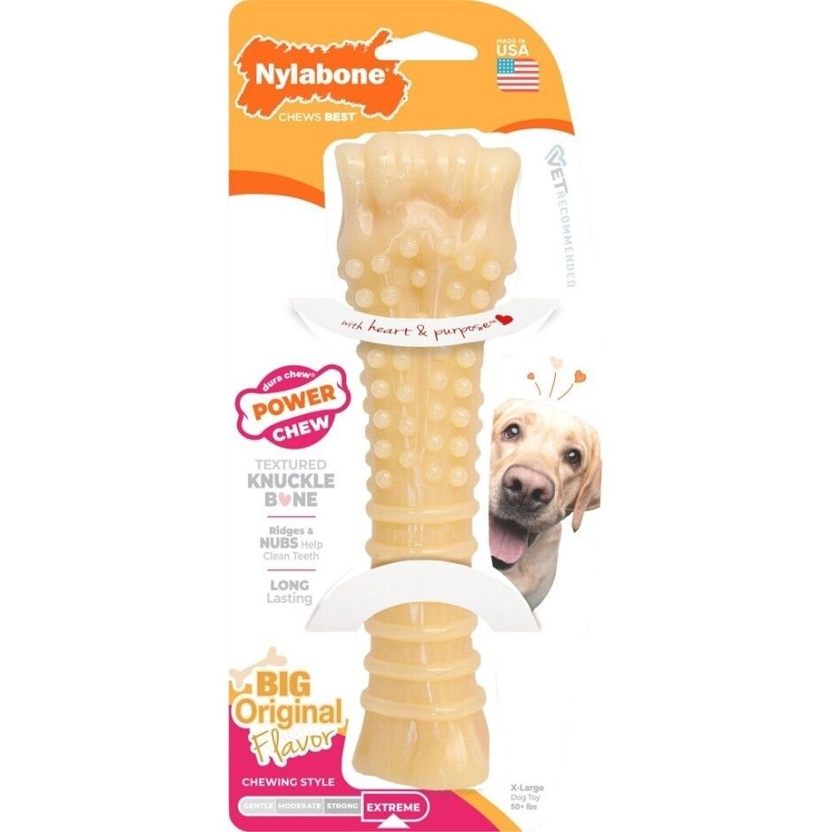 Nylabone Power Chew Original Flavor X-Large Bone for Dogs over 50 Pounds