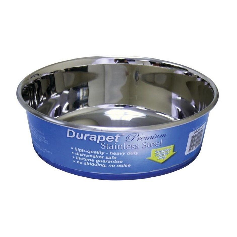 Our Pets Durapet Stainless Steel Bowl, Size: 12 Cups