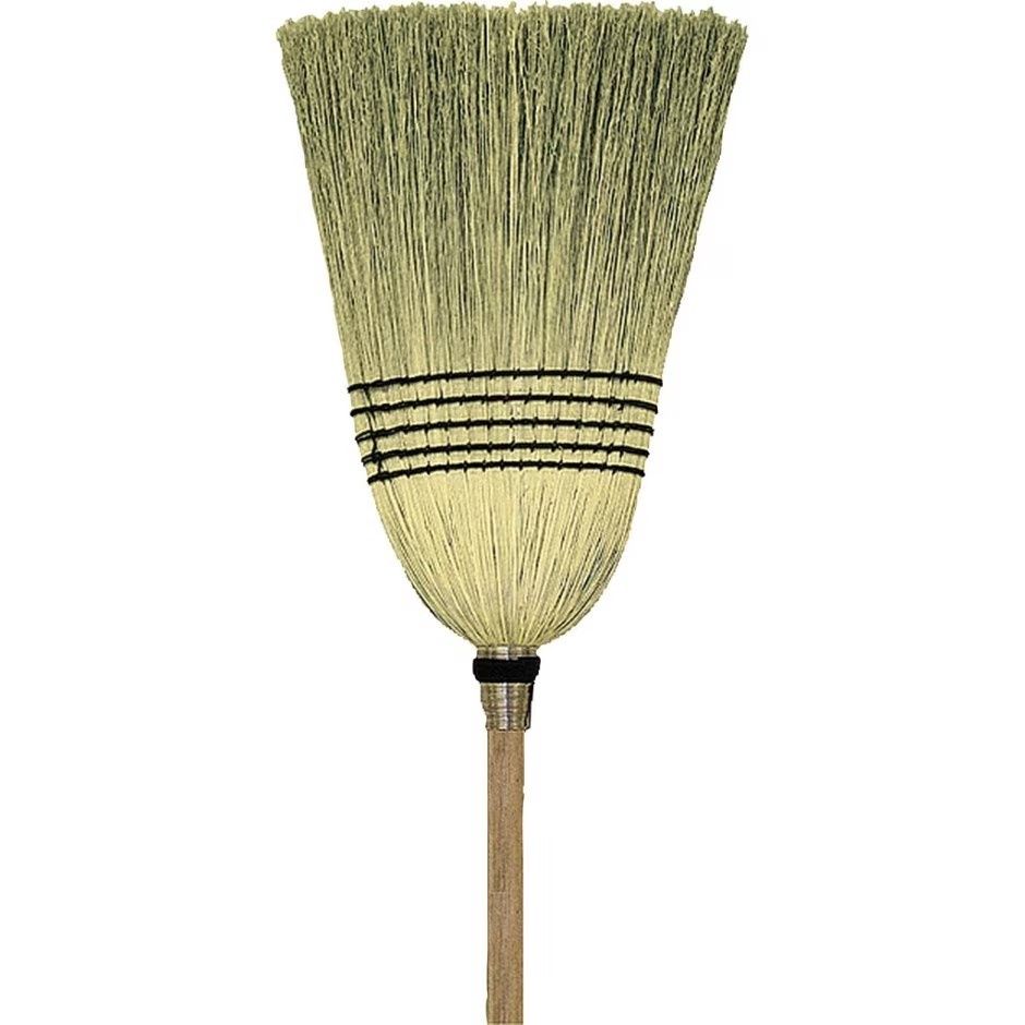 Parlor 100% Corn Broom Natural