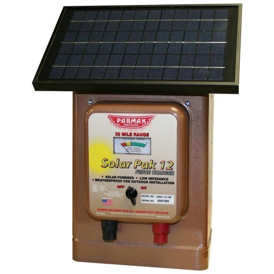 Parmak 30 Mile Solar Fence Charger