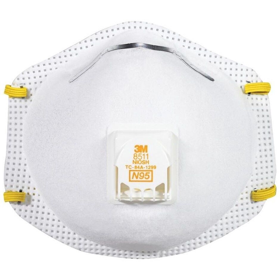 PARTICULATE RESPIRATOR FACE MASK W/VALVE