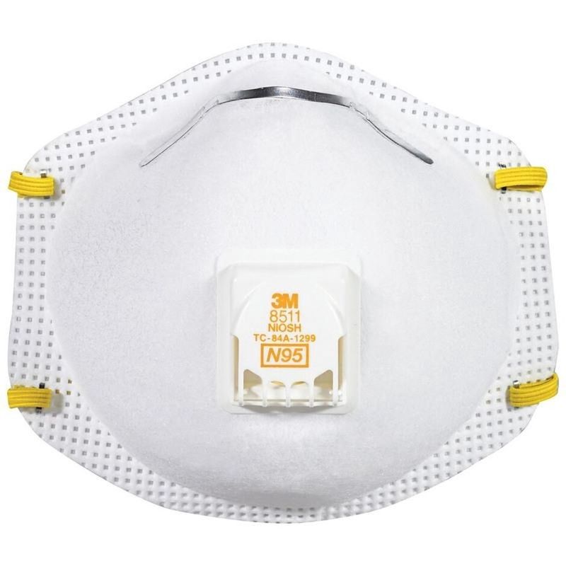 PARTICULATE RESPIRATOR FACE MASK W/VALVE