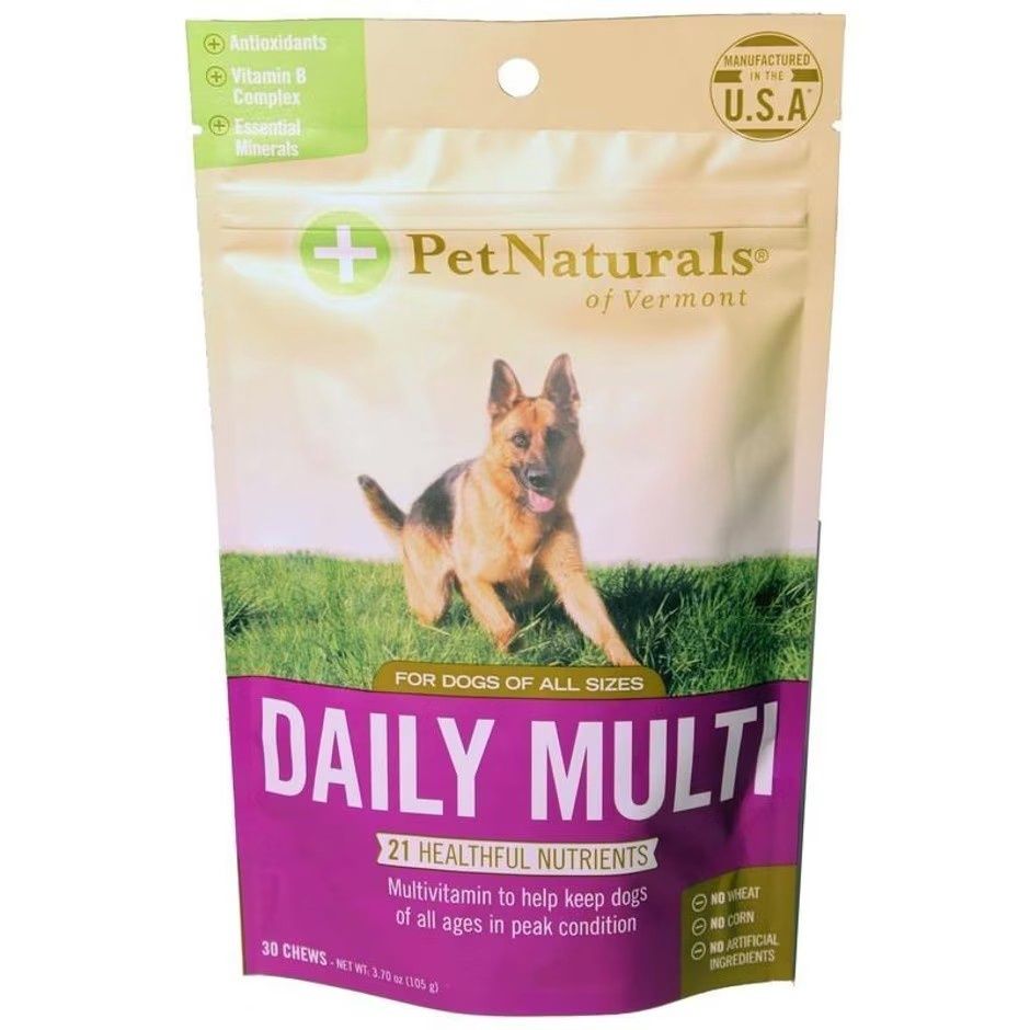 PET NATURALS DAILY MULTI DOG CHEWS, Size: 30 ct