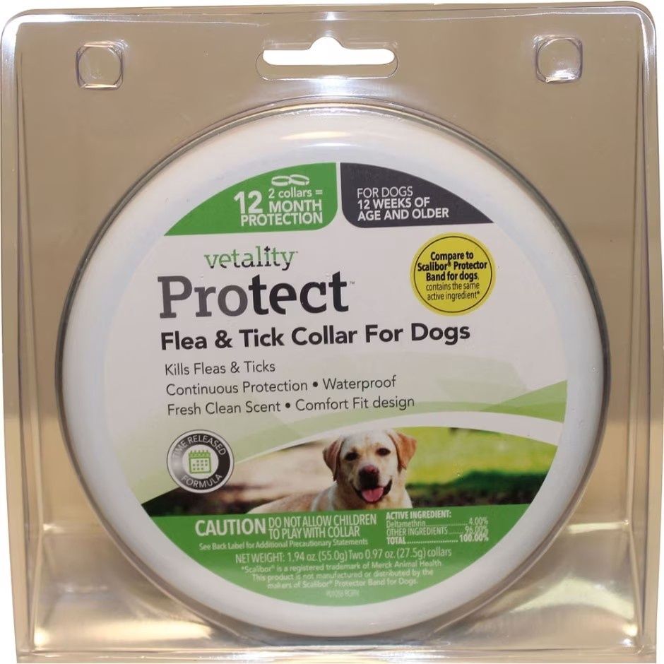 PROTECT FLEA &amp; TICK DOG COLLAR