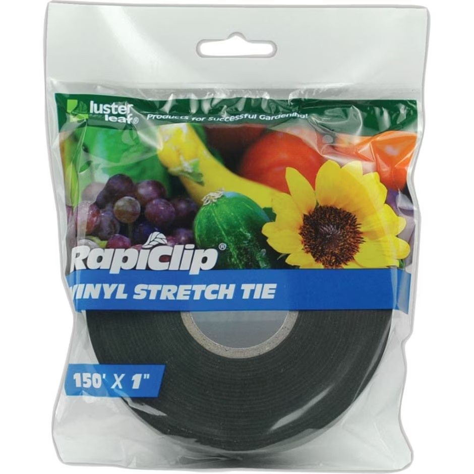 RAPICLIP VINYL STRETCH TIE, Size: 1in x 150ft