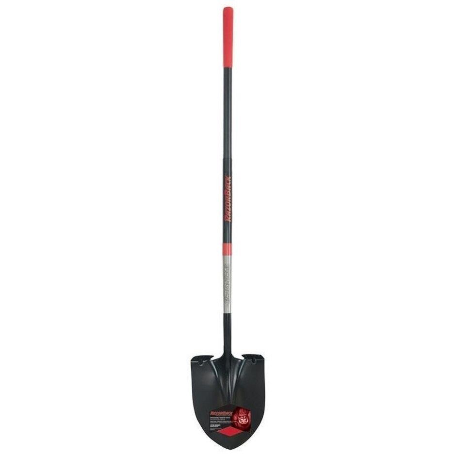 RAZOR-BACK FORGED ROUND POINT SHOVEL FIBERGLASS