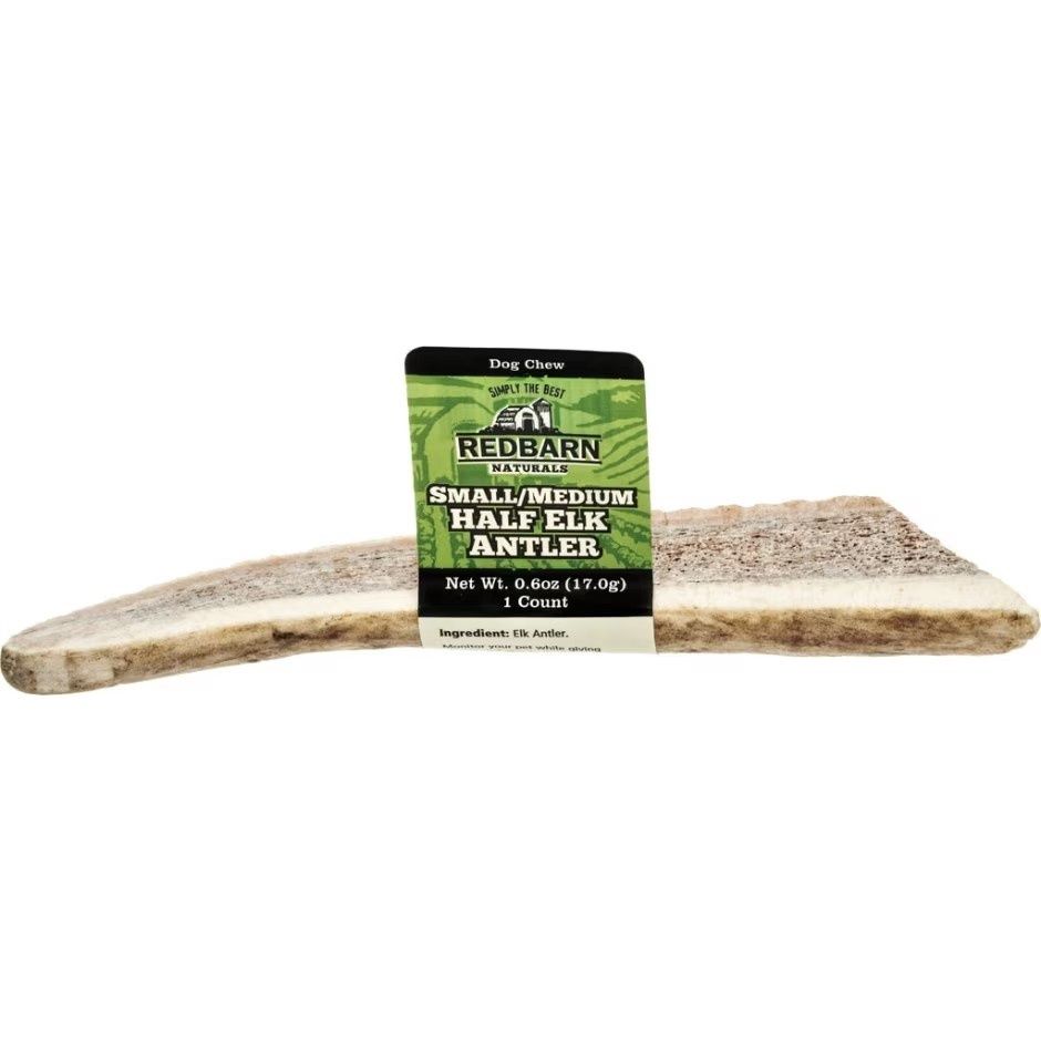 Redbarn Half Elk Small &amp; Medium Antler Dog Chew