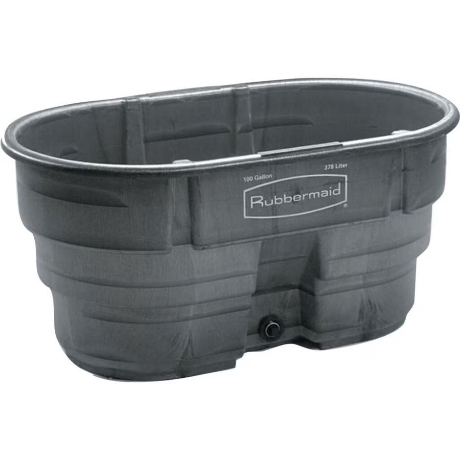 RUBBERMAID STOCK TANK, Size: 100 Gal