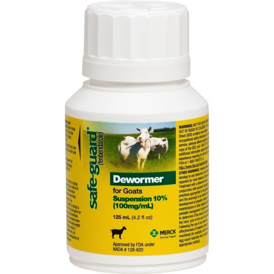 Safe-Guard 10% Suspension Goat Dewormer 125ml