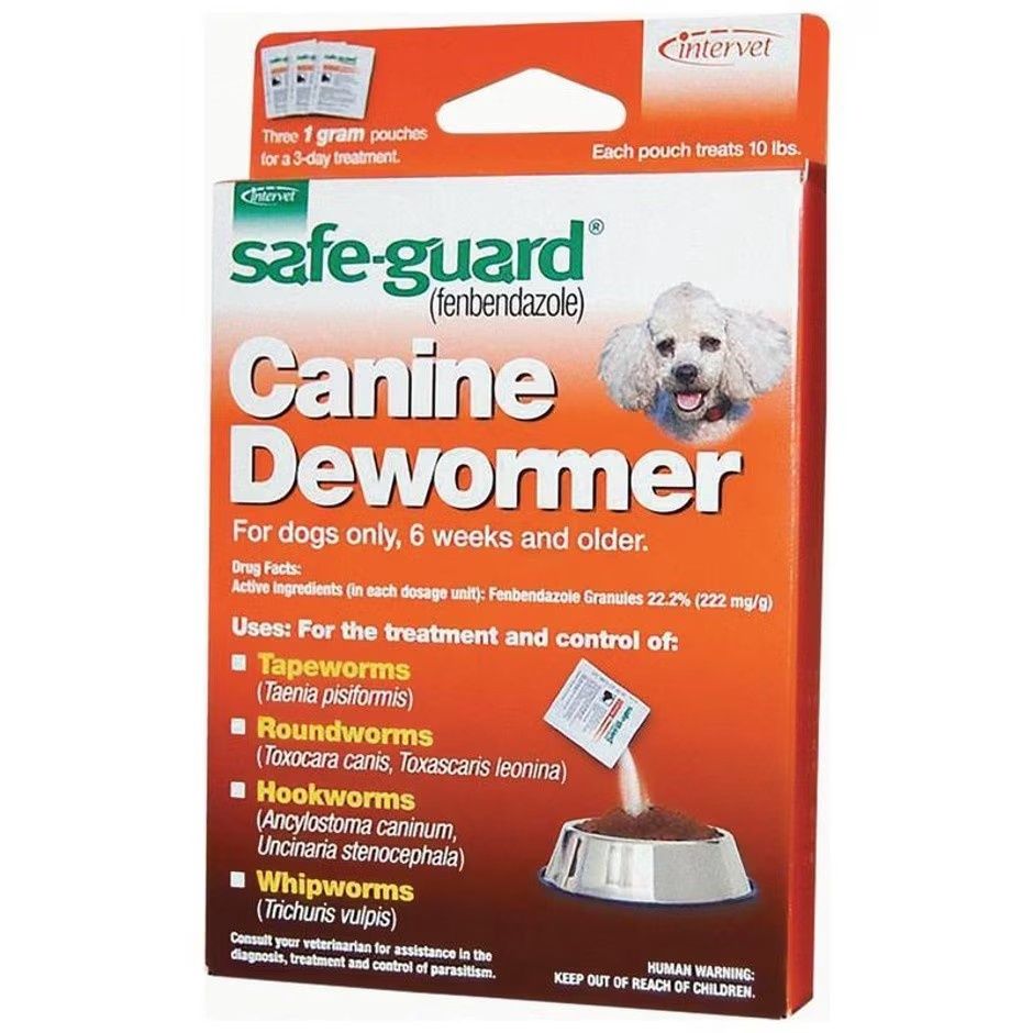 SAFE-GUARD CANINE DEWORMER, Size: Treats 10 lbs