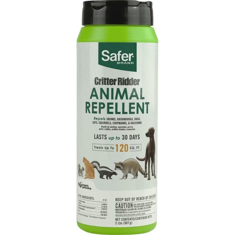 Safer Brand Critter Ridder Pest Animal Repellent Granules - 2 lb Bottle