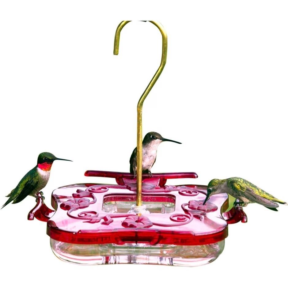 HUMMZINGER HIGHVIEW SQUARE HUMMINGBIRD FEEDER