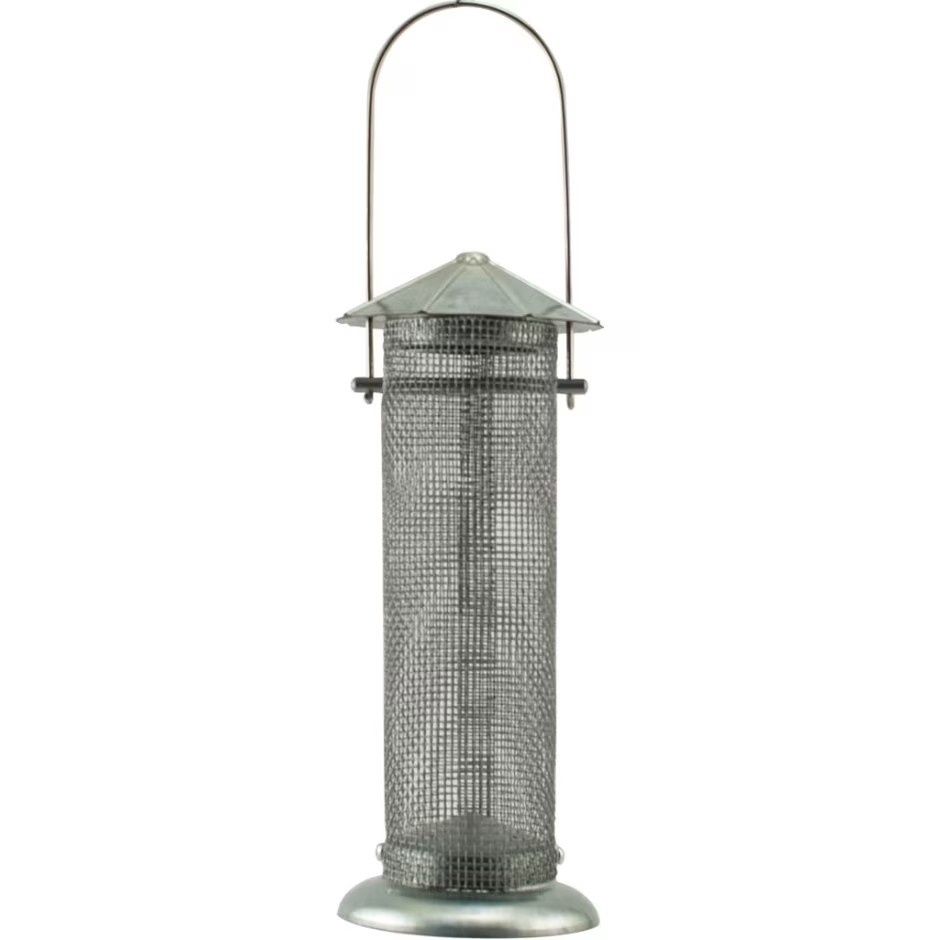 Rustic Farmhouse Galvanized Silo Thistle Feeder