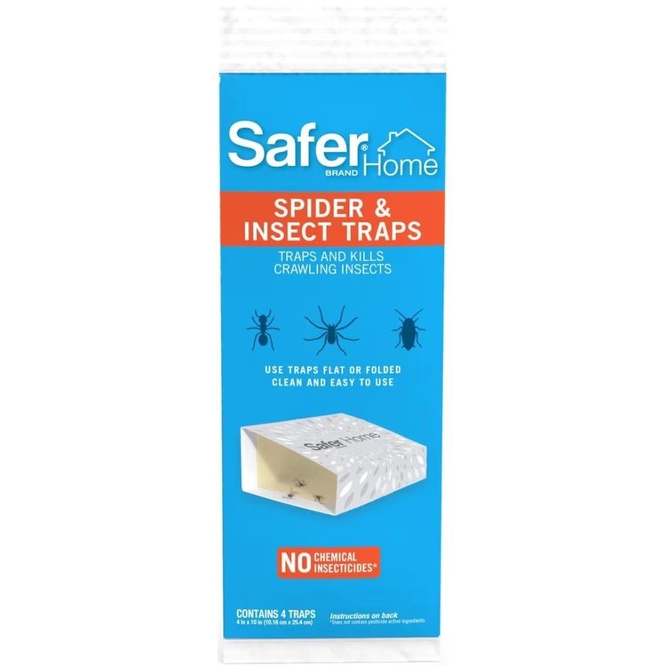 SAFER HOME SPIDER &amp; CRAWLING INSECT TRAPS