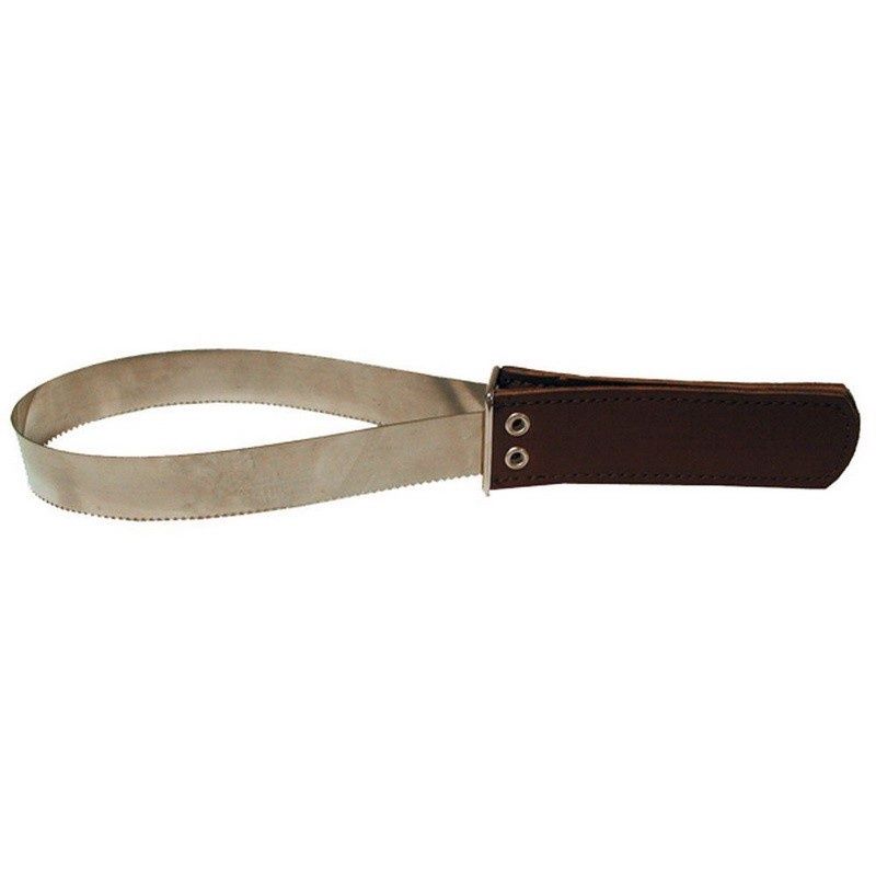Shedding Blade w/Leather Grip