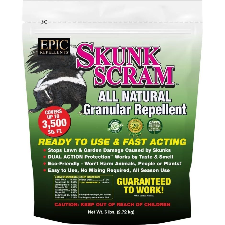 SKUNK SCRAM ALL NATURAL GRANULAR REPELLENT