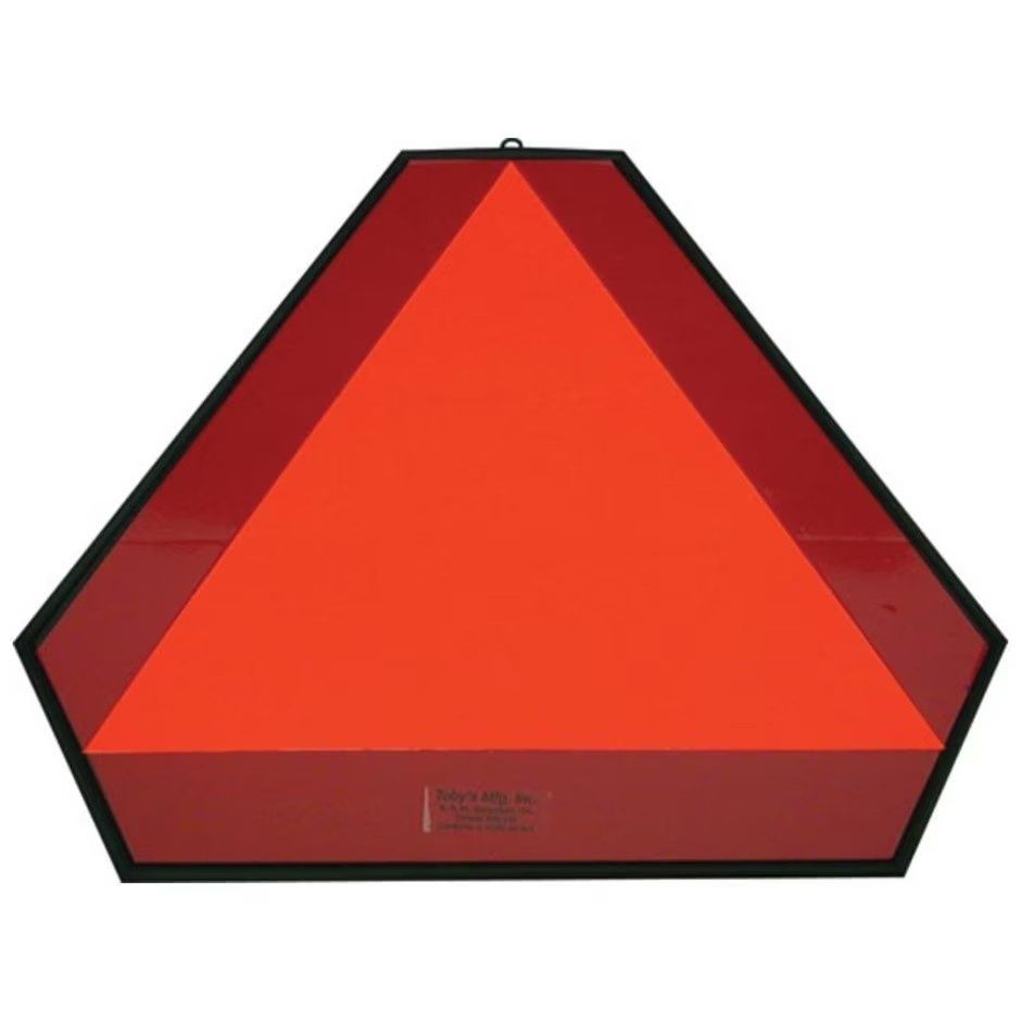 SLOW MOVING VEHICLE SIGN PLASTIC REGULAR TAPE