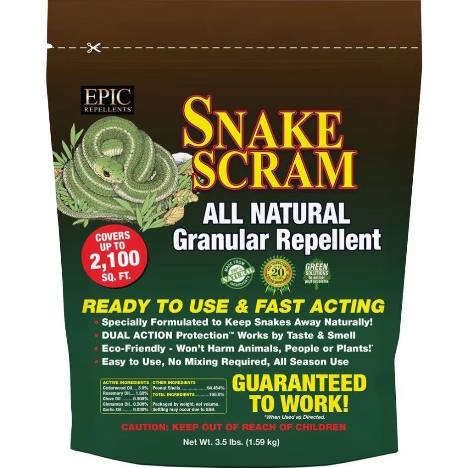 SNAKE SCRAM RTU GRANULAR REPELLENT SHAKER BAG