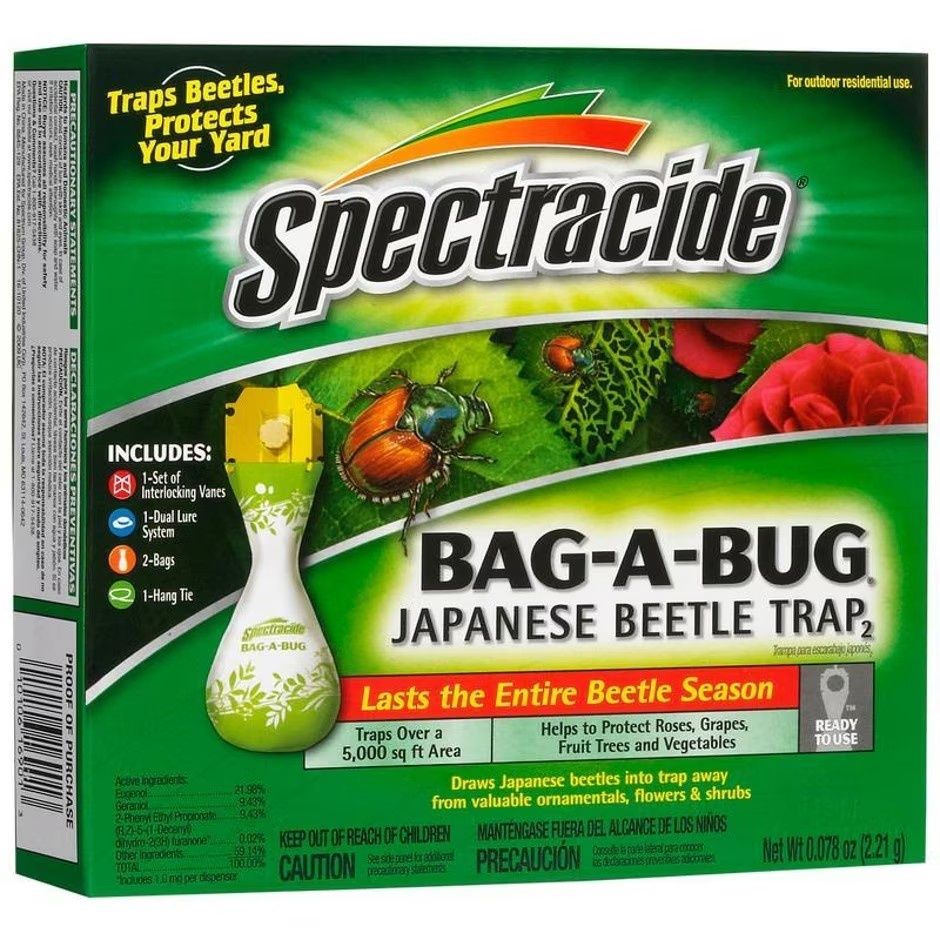 SPECTRACIDE BAG-A-BUG JAPANESE BEETLE TRAP