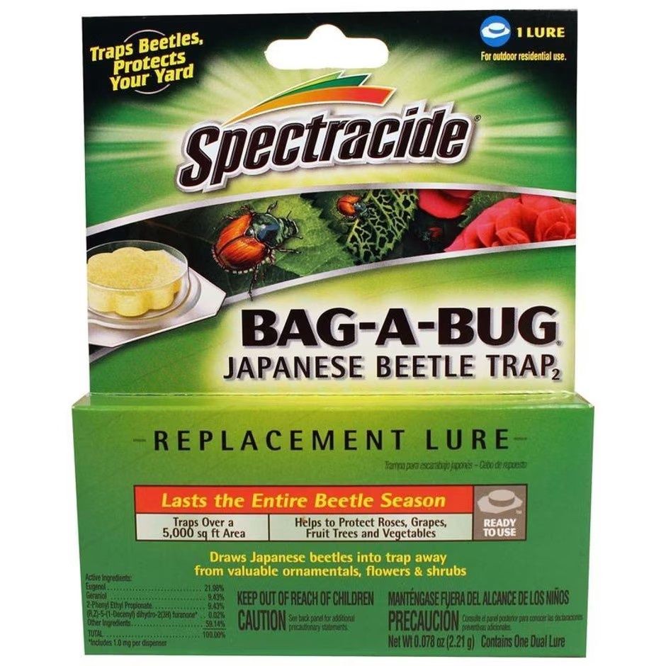 SPECTRACIDE BAG-A-BUG JAPANESE BEETLE TRAP LURE, Size: 1 ct