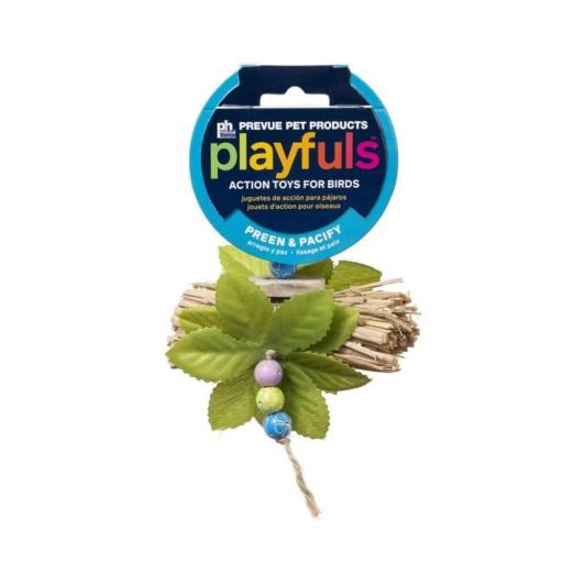 Prevue Thatch Bundle Bird Toy  Multi Color