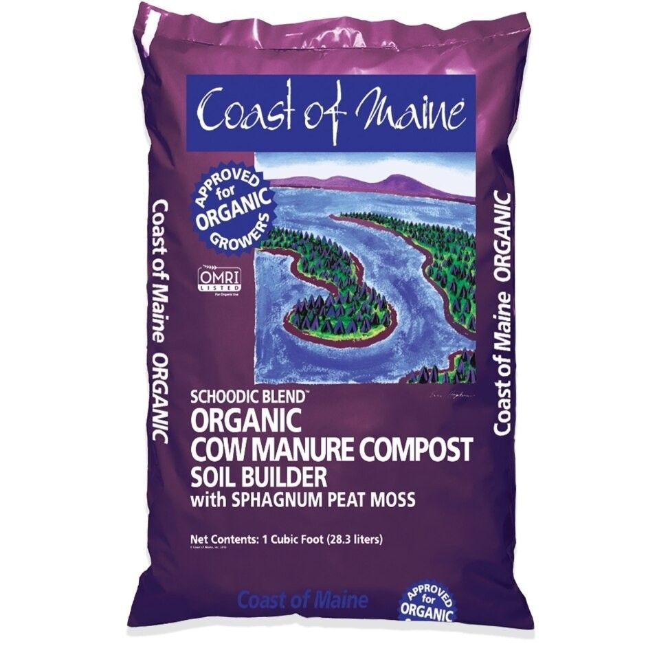 Coast of Maine Composted Manure 1cu/ft