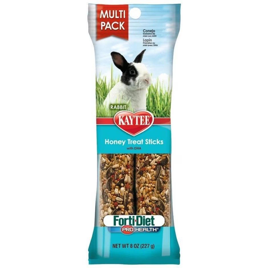 Kaytee Forti-Diet Pro Health Honey Rabbit Treat Sticks  8 Oz  2 Ct