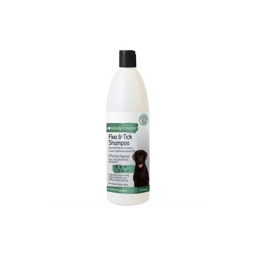 Flea &amp; Tick Shampoo Naturally Formulated 16.9 oz
