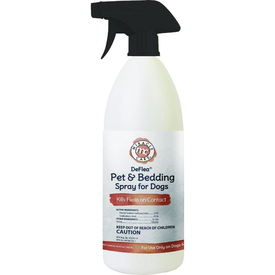 De Flea Pet &amp; Bedding Spray 16 oz