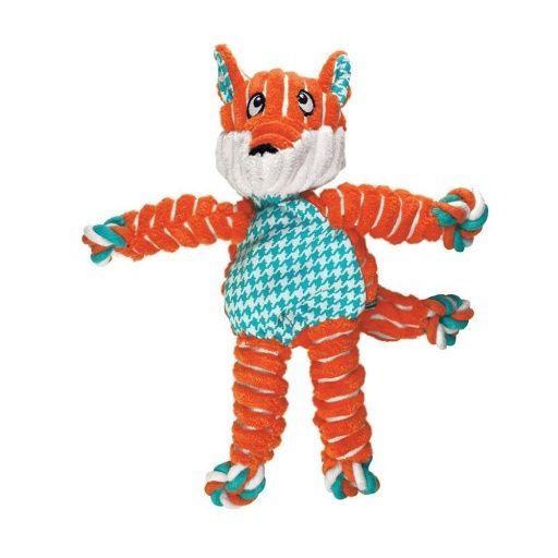 KONG Floppy Knots Fox Dog Toy, Size: Md/Lg