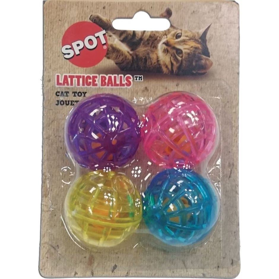 SPOT LATTICE BALLS W/BELL