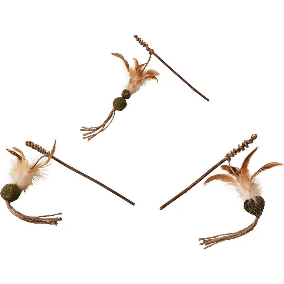 SPOT NATURALS SILVER VINE CAT TEASER WAND