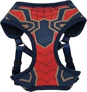 Marvel Comics for Pets Spiderman Dog Harness, Size: Small