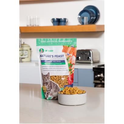 12-oz Dr. Marty Nature&#39;s Feast Essential Wellness Beef, Salmon and Poultry Freeze Dried Raw Cat Food