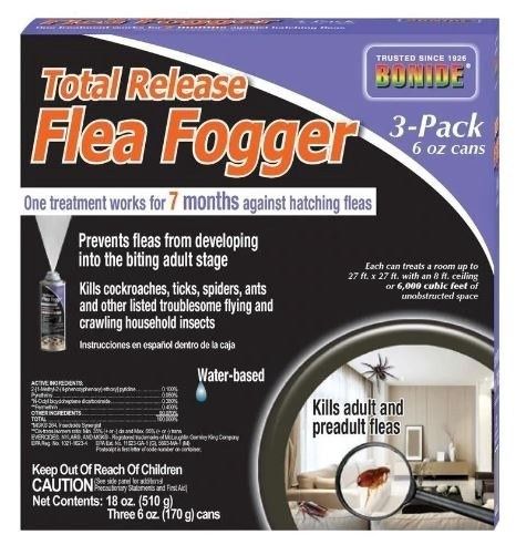 Bonide Products Total Release Flea Fogger 6 Ounces