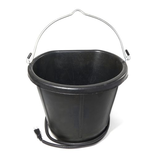 Farm Innovators Heated Rubber Flat-Back Bucket