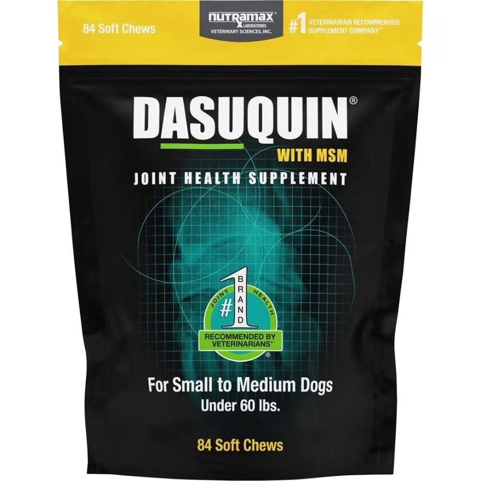 DASUQUIN JOINT SUPPLEMENT WITH MSM CHEWS FOR DOGS SM/MD